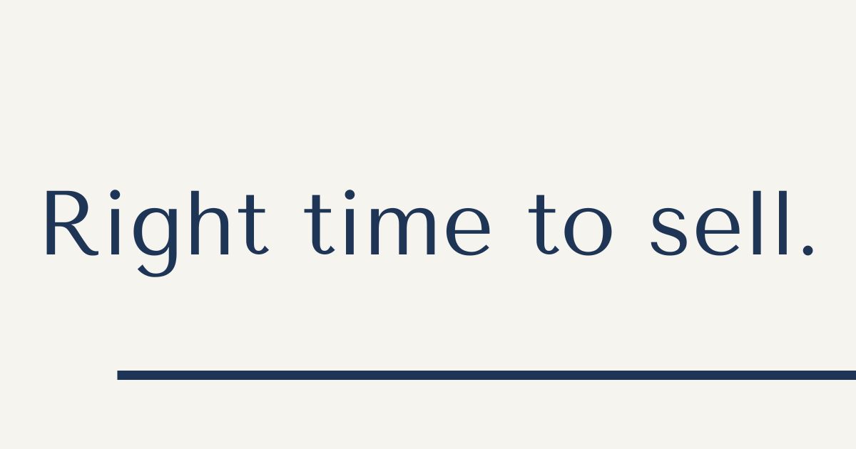 When is the right time for a senior to sell the family home in Ottawa?